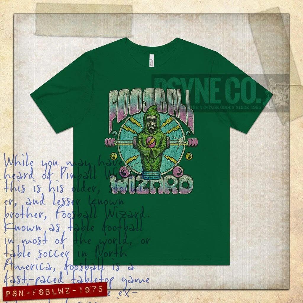 

Foosball Wizard 1975 Vintage Men s T shirt 2XL