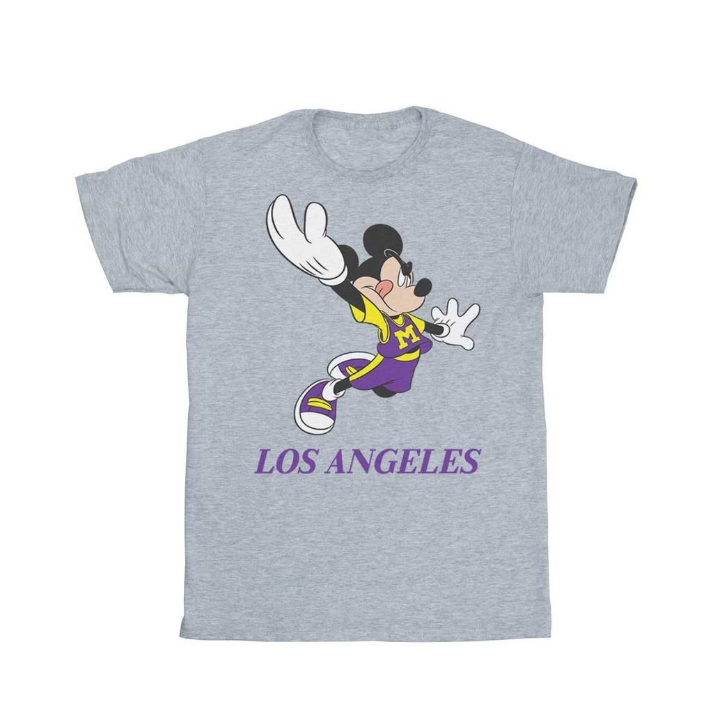 Disney Mens Mickey Mouse Los Angeles T-Shirt
