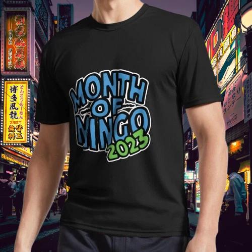 Month of Mingo 2023 (w white outline) Active Logo T-Shirt Funny Size S to 5XL 4XL