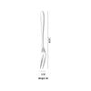 Abay Japanese Style 304 Stainless Steel 2-Tine Fruit Forks (20-Pack)