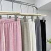 Pantaloni Casual Eleganti in Maglia di Cashmere Morbidi a Gamba Dritta Pantaloni a Gamba Larga di Lana Streetwear Moda High Street Pantaloni Femminili