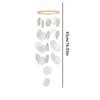 Shell Wind Chime Garden Hanging Ornament Wonderful Wind Chimes For Outside Coastal Windchime Decoration for Garden Indoor Porch