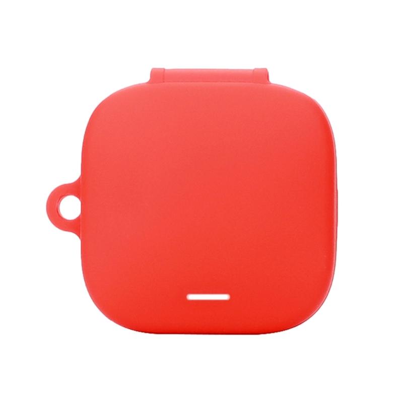 

Suitable for Air 4 Headphone Cover Shockproof Case Skin Antiscratch Guard Washable Soft Housing Shell Damage Prevention червоний