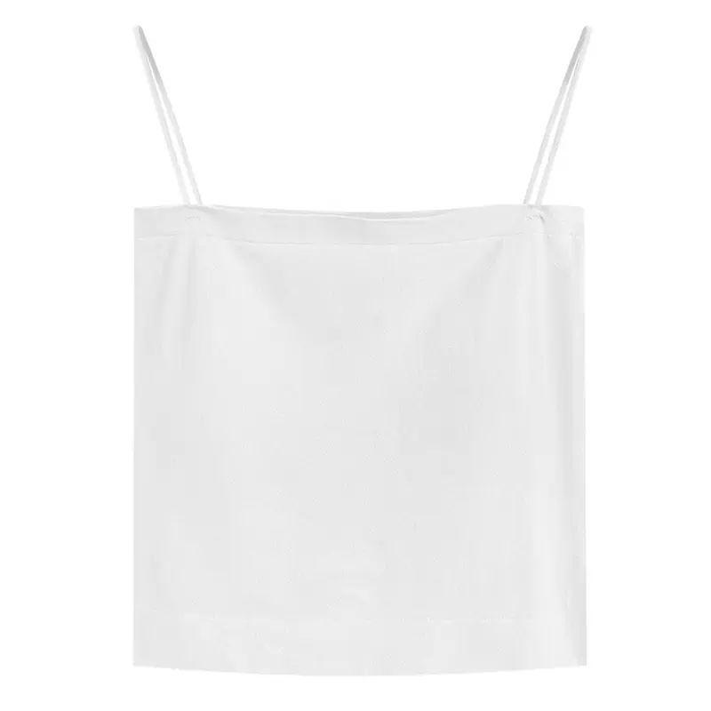 WTEMPO Women's Tank Top with Bra with In Spring and Beautiful Back Suspender Top for Women's Thin Style