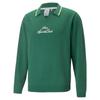 Puma American Retro Breathable Comfortable Pullover Long Sleeve Casual Sports Sweatshirt Unisex Sweatshirt Green 537995-37