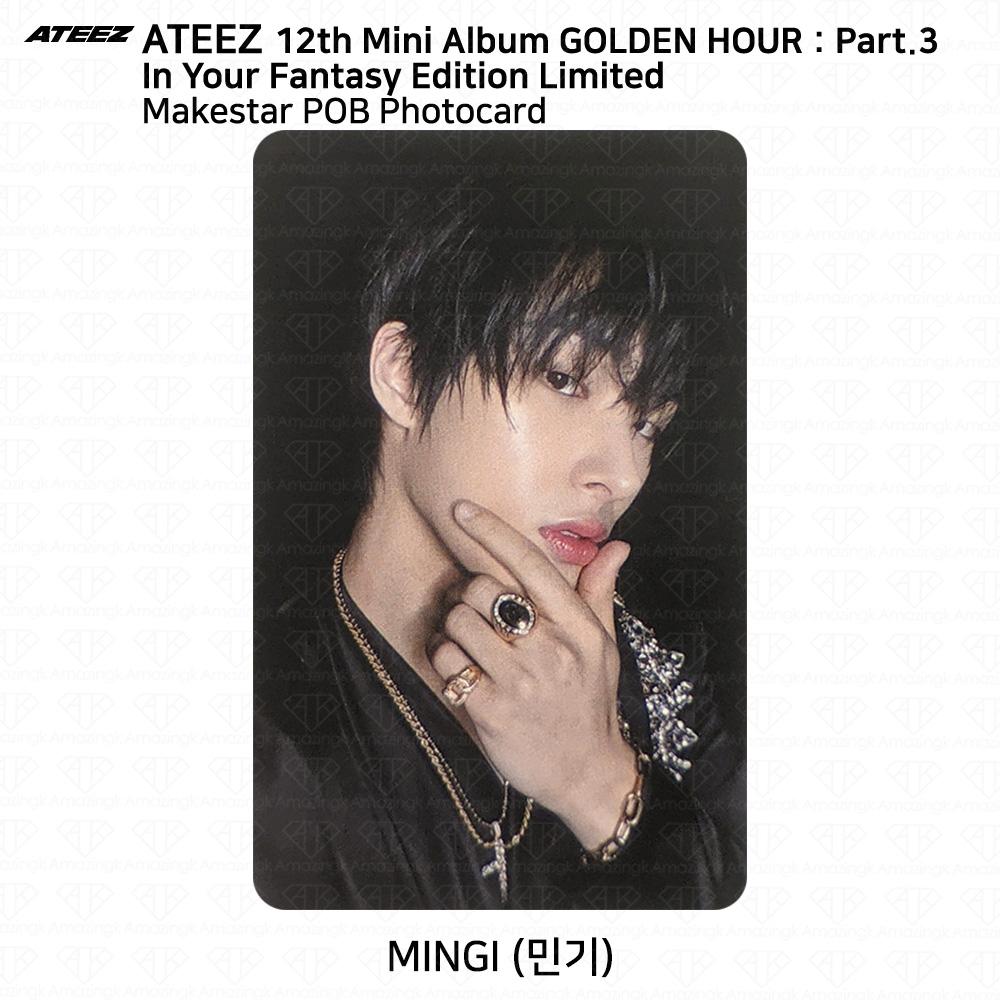 ATEEZ Golden Hour Part.3 In Your Fantasy Edition Limited Makestar POB Photocard