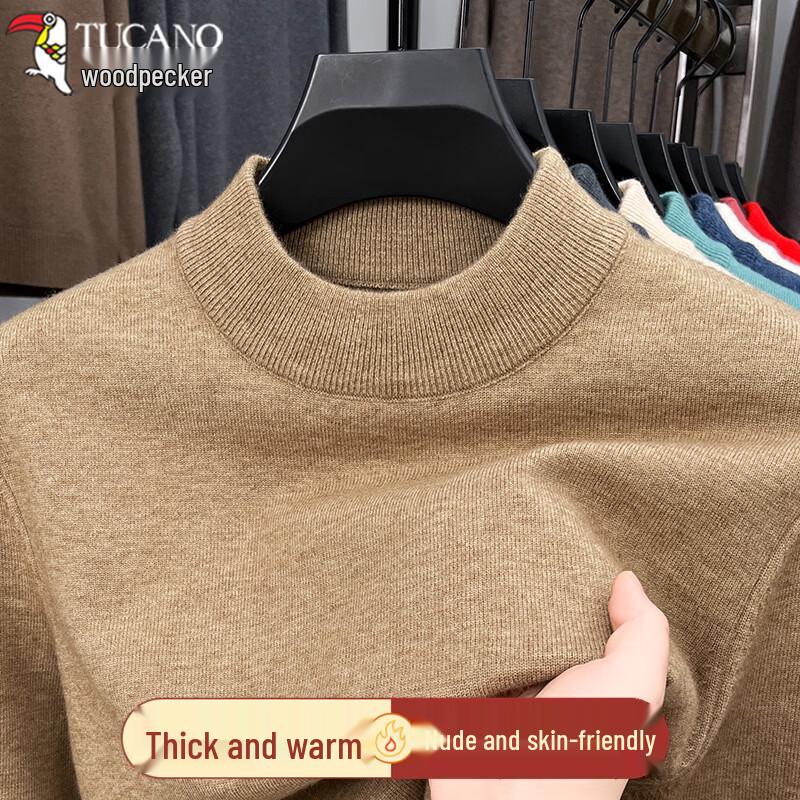 TUCANO Men's Thermal Pullover Knit Sweater