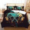 Home Textile Quilt Cover Pillowcase Two Or Three Piece Set Polyester Game Console Series 3D Digital Printing