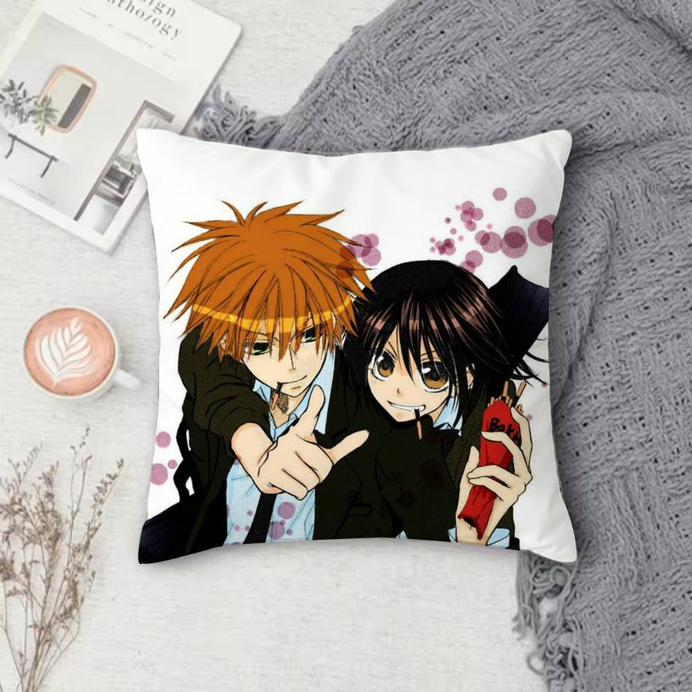 M-Maid Sama Double-Sided Printed Square Decorative Cushion Cover For Sofa Living Room Home Decor