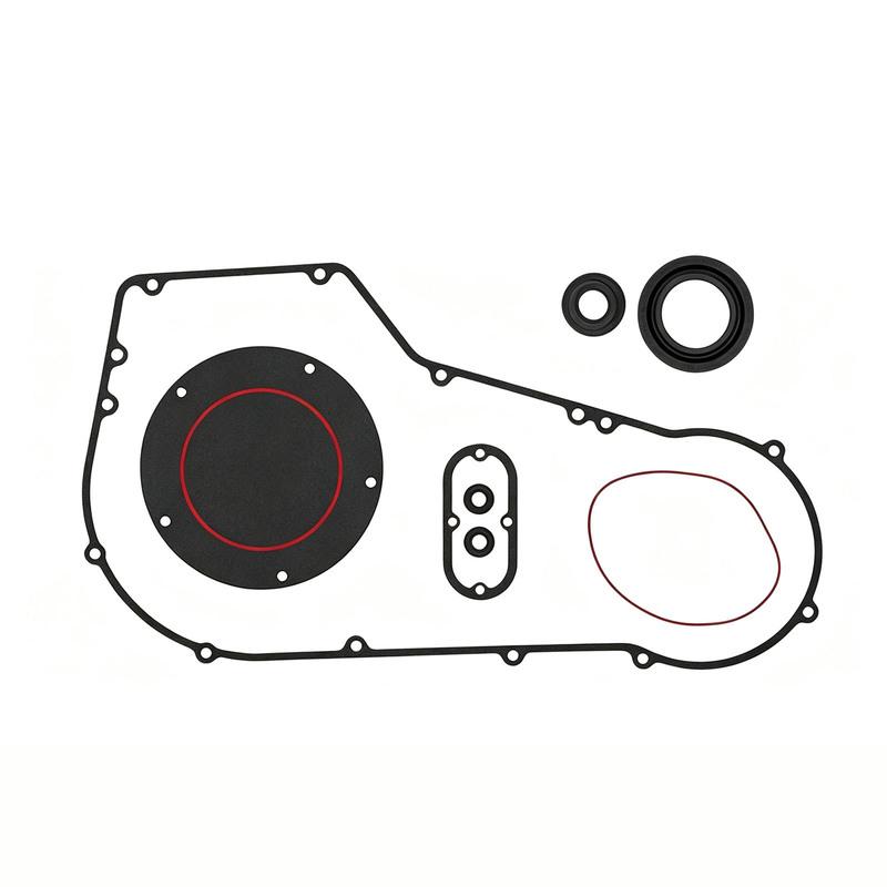 Motorcycle Engine Clutch Primary Cover Gasket Seal Kit for Harley-Davidson Softail Dyna 1994-2005 Electra Glide Sportster 1200