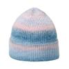 Ladies' Knitted Hat Trendy Gradient Printed Warm Hat Fashion Knitted Hat