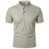 New Men's Fashion Slim Fit Short-Sleeve Solid Color Summer T-Shirt