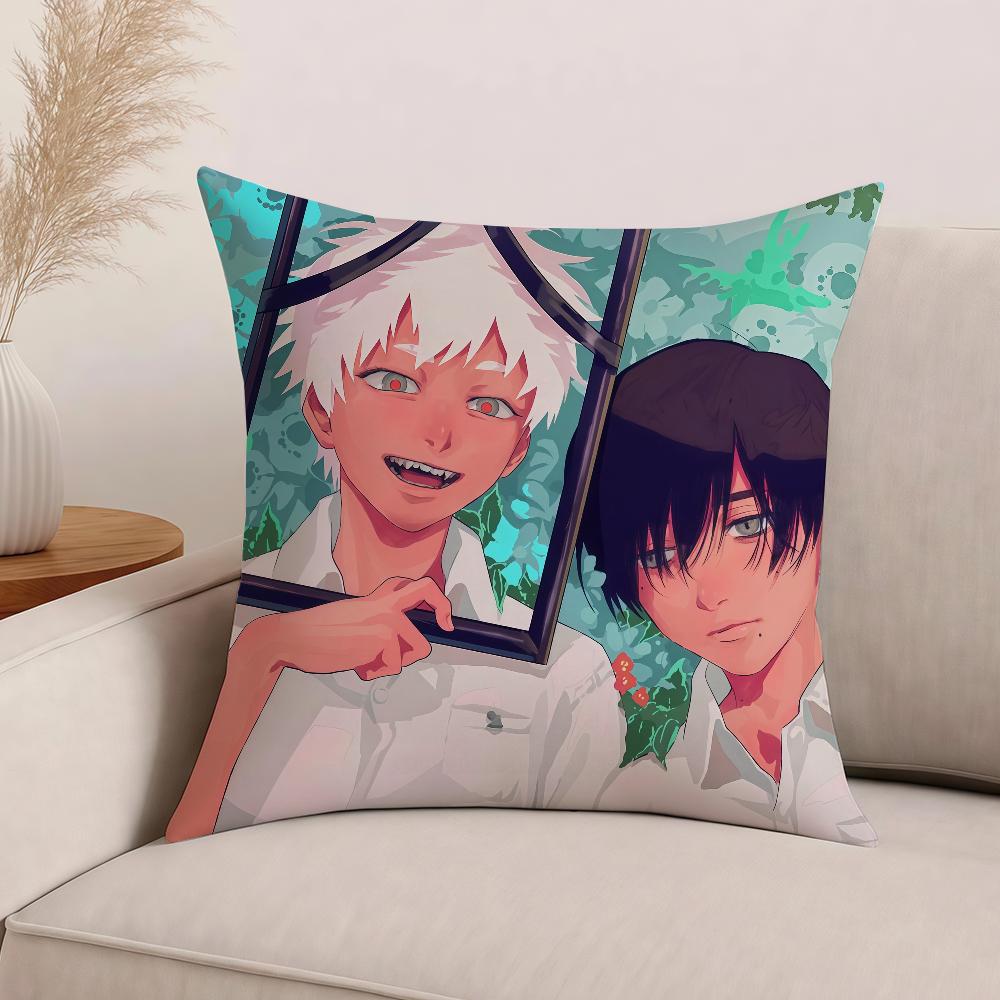 Anime The S-Summer H-Hikaru D-Died Pillow Case Office Cushions Suitable For Sofa Car Bedroom Decorative Cushion Cover