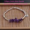 VENTFILLE 925 Sterling Silver Geometric Square Round Bead Bracelet For Women Personality Temperament Simple Hand Jewelry Party