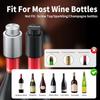 New Vacuum Wine Bottle Stopper Sealed Storage Vacuum Memory Wine Stoppers Push Style Bar Tools Barware Red Wine Cork Keep Fresh