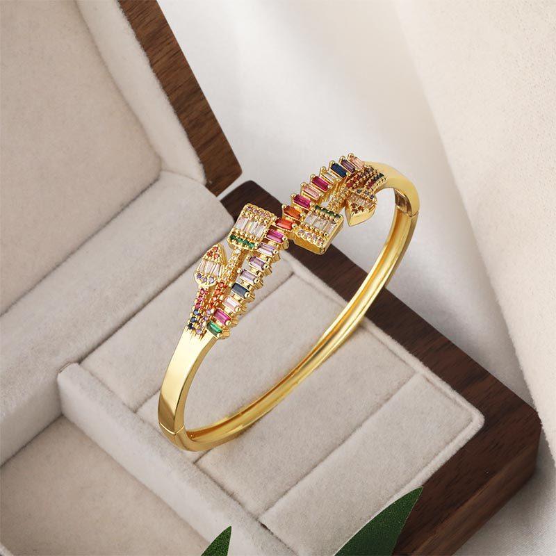 Fashionable Women s Bracelet Stone Versatile Buckle Bracelet One Size(18CM~21CM)