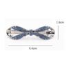 For Girls Crystal Bow Zircon Hairgrip Korean Ponytail Holder Small Hair Clip Women Spring Clip