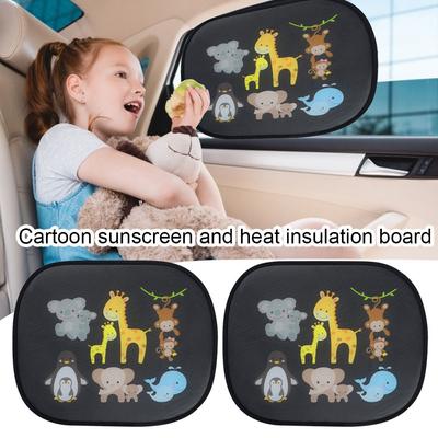 For Kids Baby Window Sun Visor UV Block Curtain Rear and Side Window Sunshade Car Sun Shade Cover