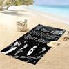 Name Custom WHITESNAKE Print Beach Towel, Large Soft Quick Dry Towel for Beach Camping Swimming