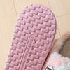 Rainbow Color Matching Cotton Shoes Autumn and Winter Leisure Indoor Home EVA Sole, Couple Thick-soled Warm Cotton Slippers