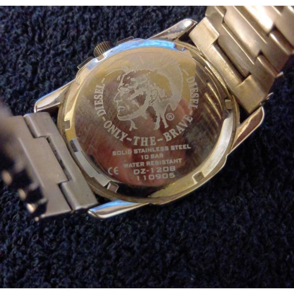 Used Battery replaced DIESEL DZ-1208 Men's Watch