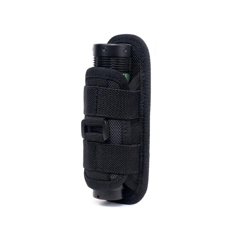 Tactical 360° Rotating Universal Flashlight Holster for Outdoor Use