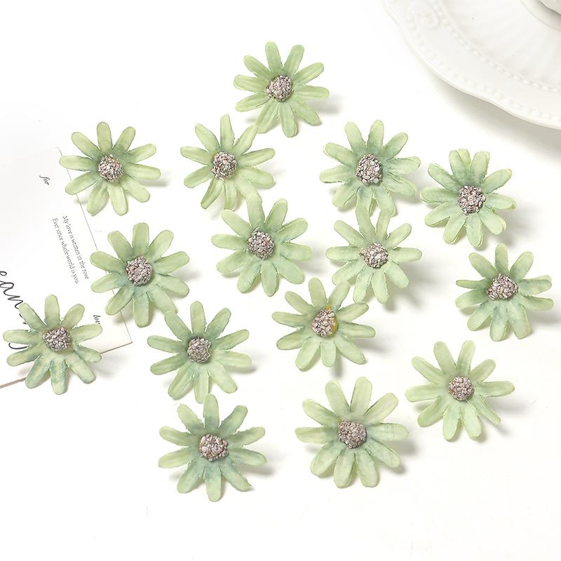 30/50Pieces 3cm Silk Rose Artificial Flowers Heads Fake Flowers for Home Decor Room Wedding Decoration DIY Garland Accessories