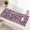 Mouse Pad Light Pink Leopard Print Gamer XL Custom Large Mousepad XXL Carpet Natural Rubber Office Laptop Desktop Mouse Pad
