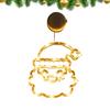 Battery Window Christmas Light Christmas LED Light Window Ornament Suction Cup Seasonal Decor Reusable Battery Operated Light