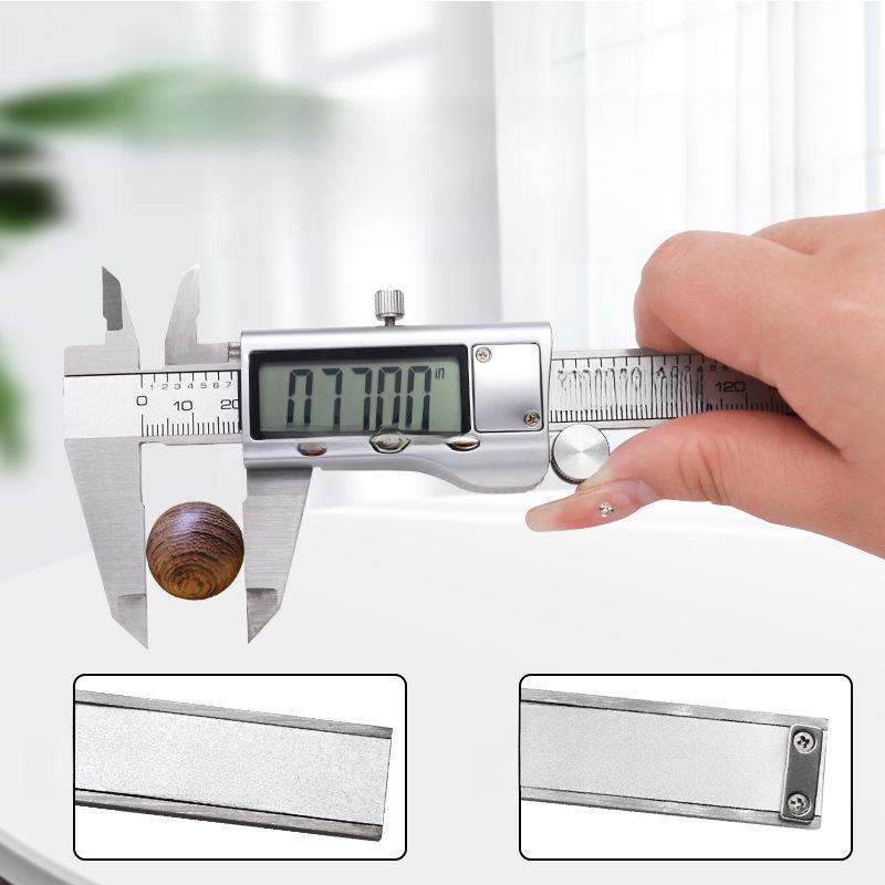 

High Precision 0-150mm Stainless Steel Digital Vernier Caliper No Screw Tail Version
