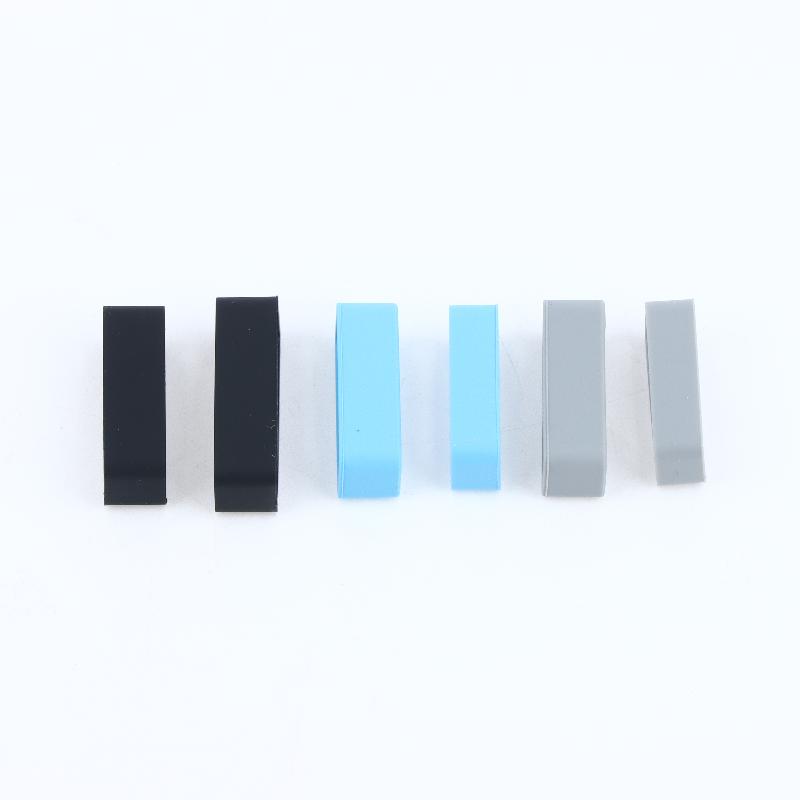 4 Peças Anel de Pulseira de Silicone 18 20 22Mm Laços à Prova d'Água Suporte de Segurança Acessórios de Relógio Porta-Pulseira de Borracha