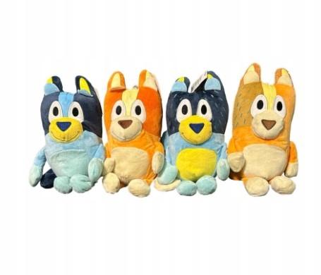 Set med Mjukisdjur Bluey Blue Och Bingo 28cm Gosedjur För Barn