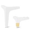 White Metal Furniture Legs for Sofas, TV Cabinets, Coffee Tables, Bedside Tables, and Bathroom Cabinets