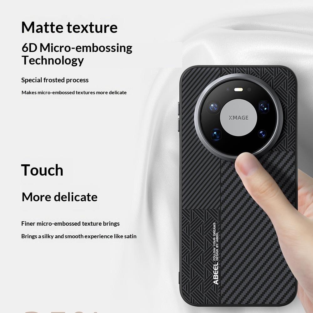 ABEEL For Huawei Mate 80 Pro Magnetic Case PC + TPU + Aluminum Alloy + PU Leather Slim Phone Back Cover