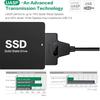 2.5" 3.5" USB 3.0 To Sata 3 Adapter Cable USB3.0 Hard Drive Converter Cable For Samsung Seagate WD 2.5 3.5 inch HDD SSD
