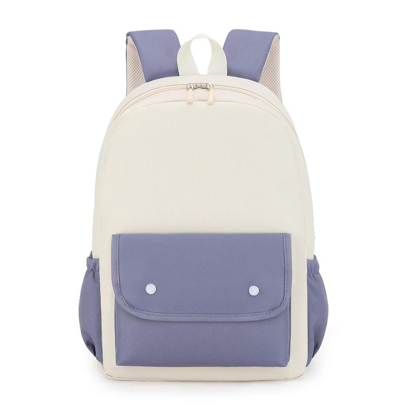 Primary and secondary school students schoolbag children's leisure tutoring backpack teaching aids fashion