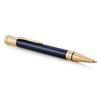 Parker Duofold Prestige Blue Chevron GT Ballpoint Medium Gift Officially Product Number 1931373 Pen, Nib, Oil-Based, Boxed, Imported,