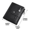 Genuine Leather Women Wallet for Coin and Card High Quality Small Female Clutch Handy Purse Fashion Ladies Walet Luxury Brand