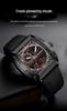 SANDA Men's Multifunctional Sports Watch - Dual Display, Waterproof, Casual & Versatile.