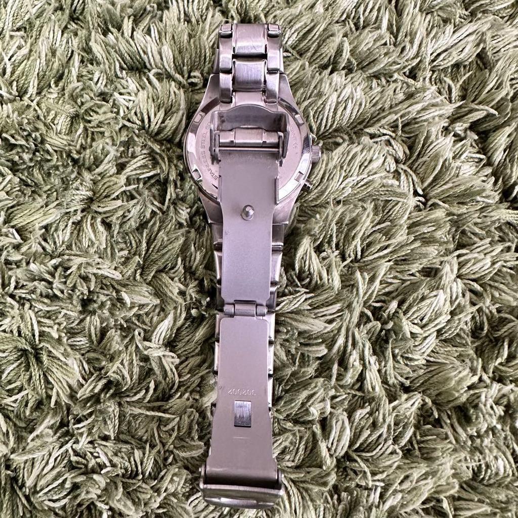 Used Good Condition FOSSIL BIG TIC Fossil Big Chick Watch Rainbow