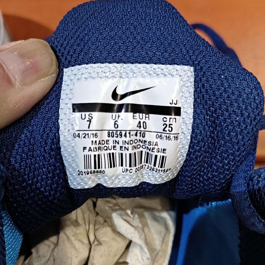 Nike Air Max Tailwind 8 Comfortable Lightweight Durable Breathable Low-Top Casual Shoes Men Sneaker Blue 805941-410