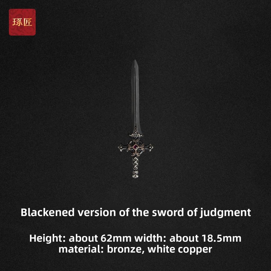 Craftsman Black Knight Ornament Guofeng Original Metal Assembling Model Figure Decompression Toy Magnetic Mecha Figure