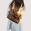 2025 New Women's Tote Bag Autumn Winter Fashion Crossbody Bag Retro Large Capacity Single Shoulder Commuter Underarm Bag