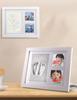DIY Pet Paw Print & Baby Footprint Photo Frame Gift Set