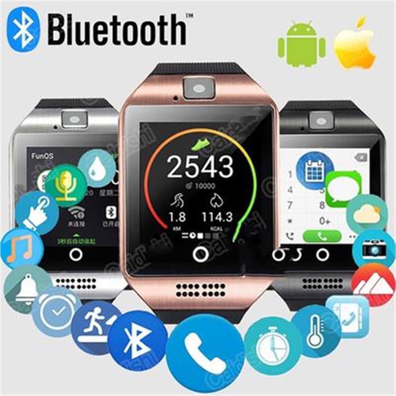 Buy DZ09 Bluetooth Touch Screen Smartwatch Phone Fitness Tracker With