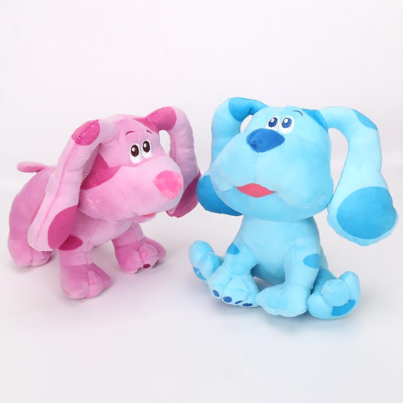 18cm Blue's Clues & You! Beanbag Plush Doll Blue Pink Dog Soft Stuffed Toys Cute Christmas Plush Toys Doll Gift For Kids