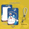Cartoon Campus ID Holder with Lanyard for Students: Access Card, Meal Card, Bus/Subway Badge