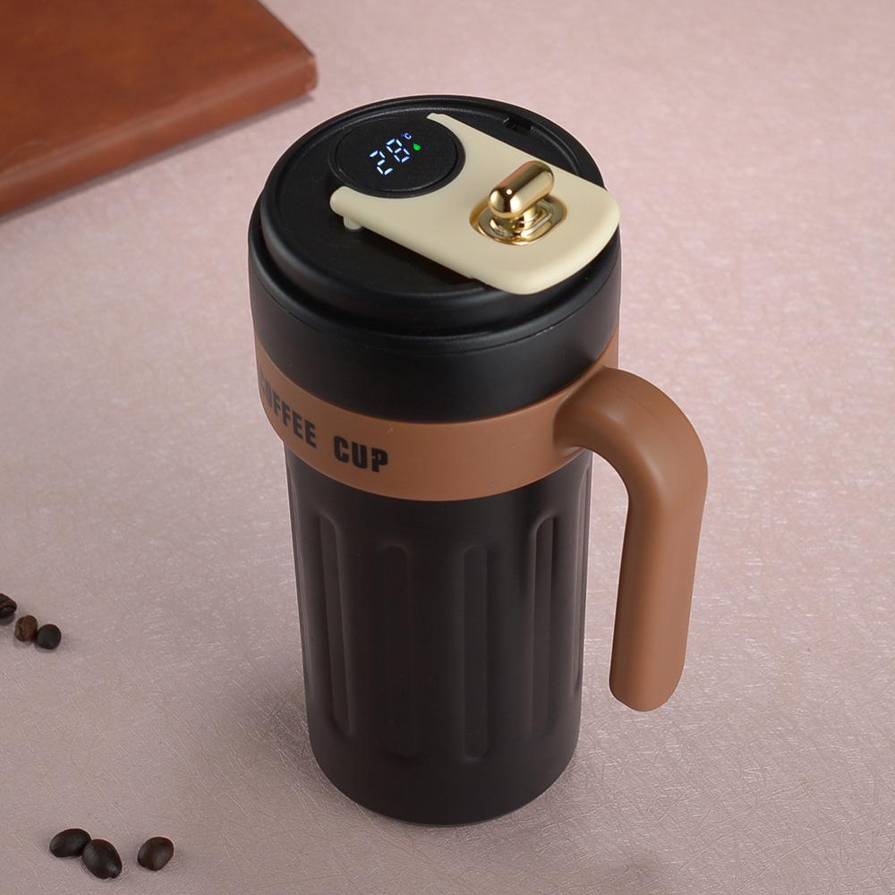 Termo inteligente con aislamiento para café, paquete portátil para acampar, regalo para el coche, la oficina, la cocina, el hogar, botella de agua, vaso, herramientas