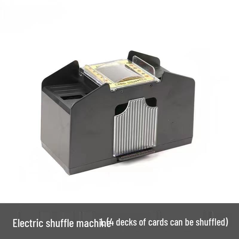 Automatic Card Shuffler for 2-4 Decks - Ideal for Poker and Texas Three Kingdoms Games