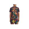 Under Armour American Vintage Graphic Crew Neck Running T-Shirt Men Tops Purple 1376986-541